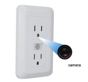 HD Covert Wall Outlet Camera